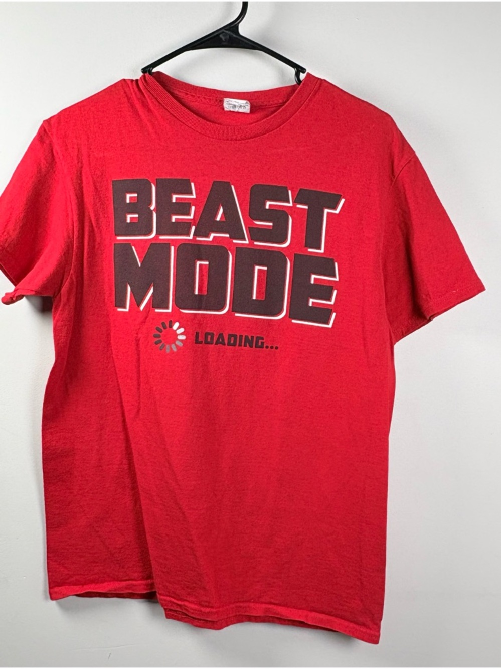 Delta Red 'Beast Mode Loading' Short Sleeve Graphic Tee